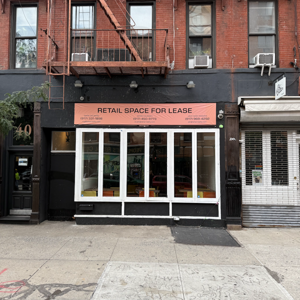 Commercial property at 40 Avenue B, East Village - luxury space for lease - Image 1 of 1